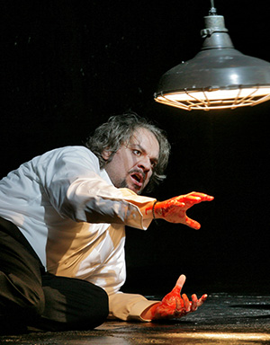 Zeljko Lucic in the title role of Verdi’s Macbeth. Photo: Ken Howard/Metropolitan Opera